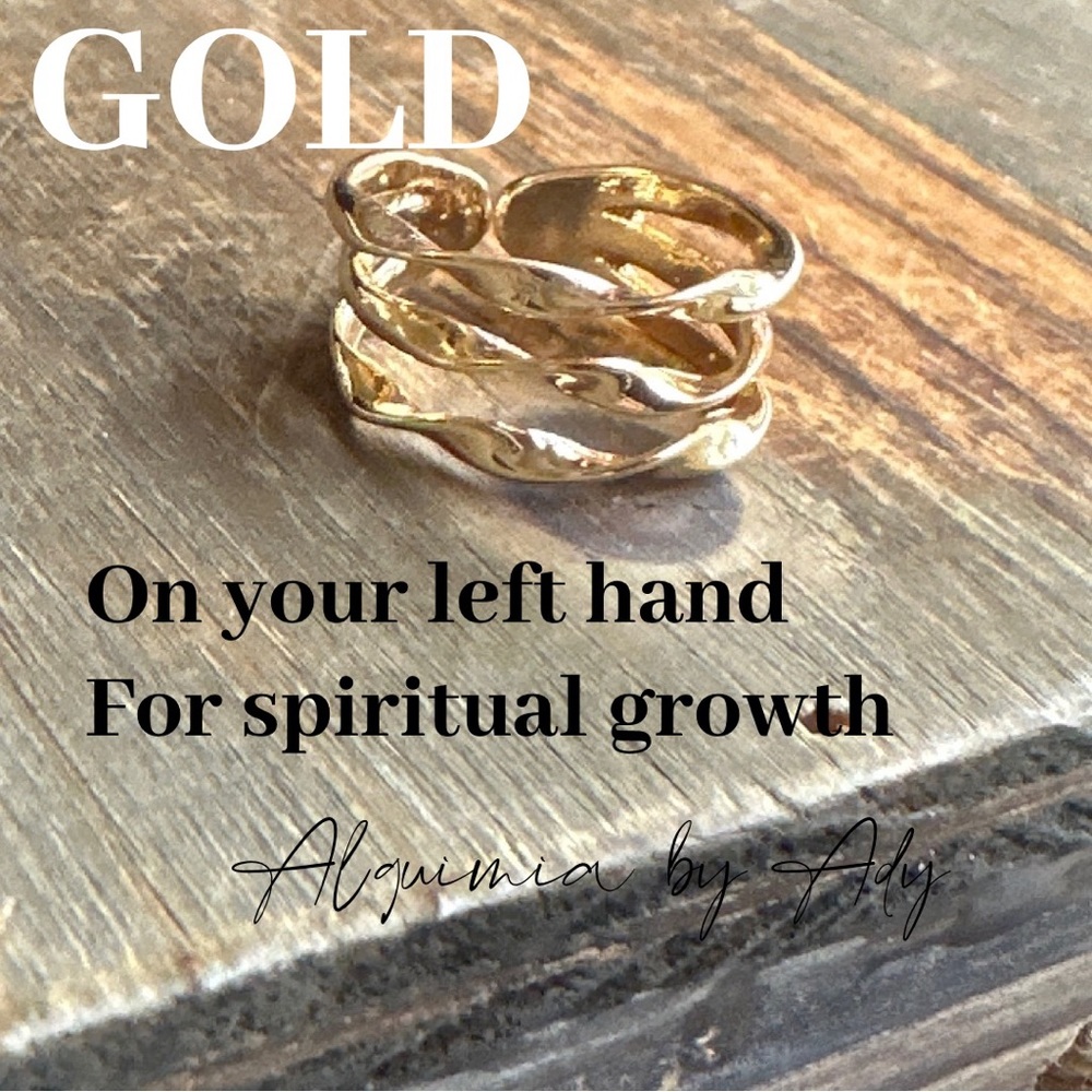 Gold and zirconia spark classic medium Hopps statement earrings/crown chakra - Picture 6 of 7